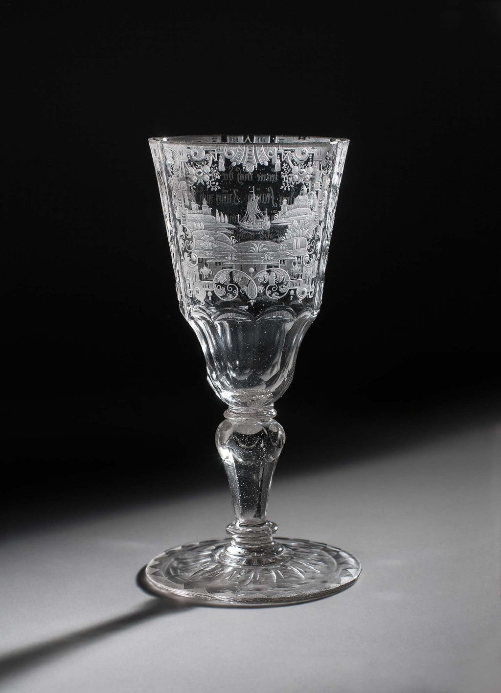 Verre à jambe