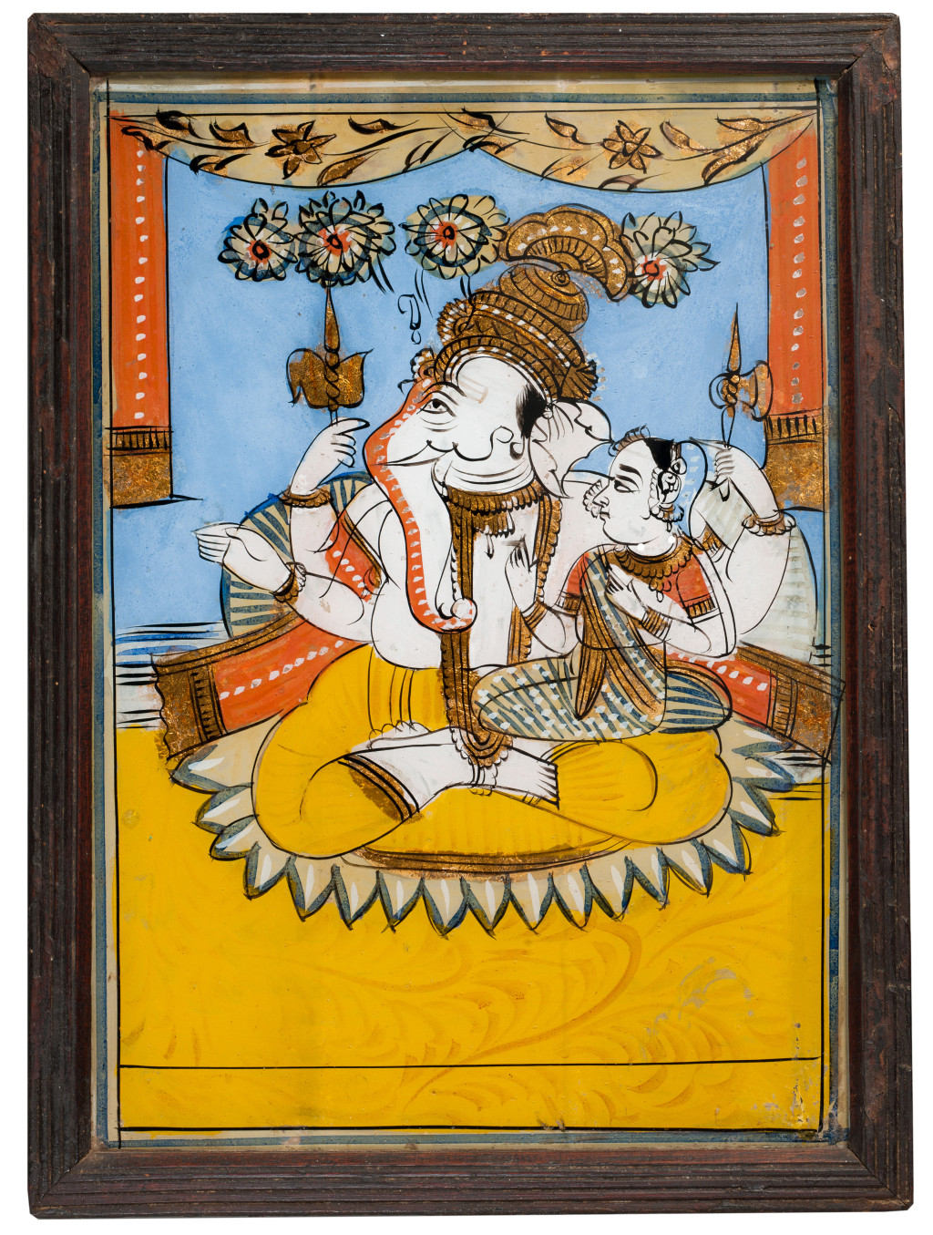 Ganesh mit Parvati