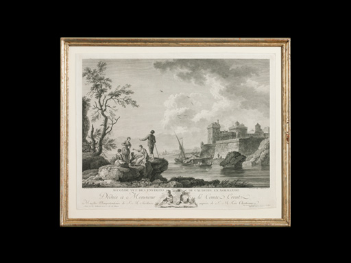 "Seconde vue des Environs de Caudebec en Normandie"